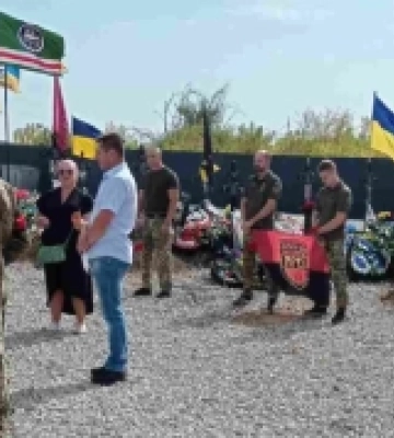 У Кривому Розі поховали мешканця  Новоолександрівської громади, який загинув  в боях на Курщині