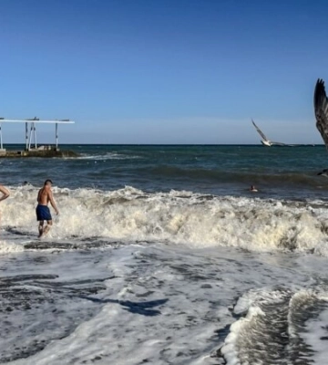 Когда в Алуште штормит (фотогалерея)