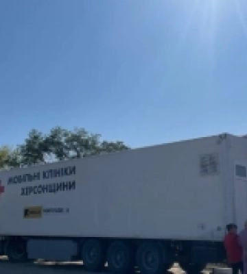 На Бериславщині триває реалізація проєкту «Мобільні клініки Херсонщини»