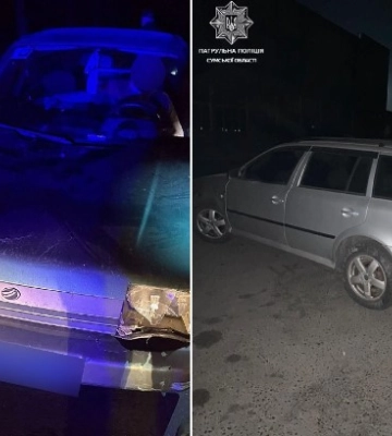 У Сумах п&#039;яний водій скоїв ДТП та залишив місце події