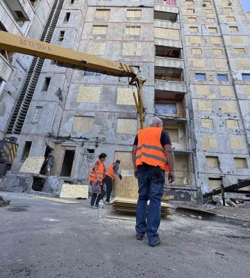 За 2 тижні в Харкові - третій прямий приліт КАБа в будинок