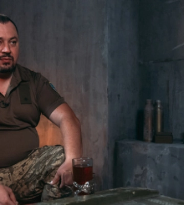 Військовий у «Станції Краматорськ»: Воюю, щоб моя дитина не сиділа у бомбосховищі