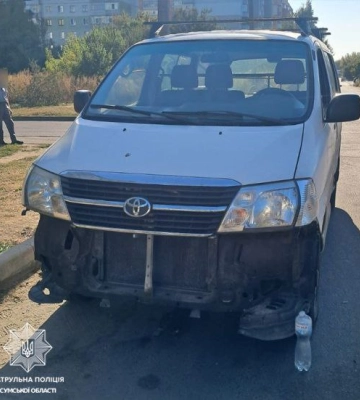 У ДТП на вулиці Сумської тероборони постраждала жінка