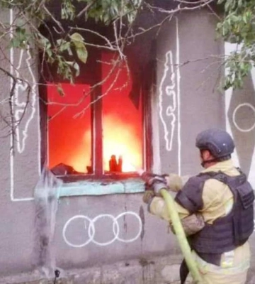 У Новорайській громаді на Херсонщині горіли будинки