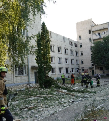 У Сумах вдарили КАБом по геріатричному пансіонату