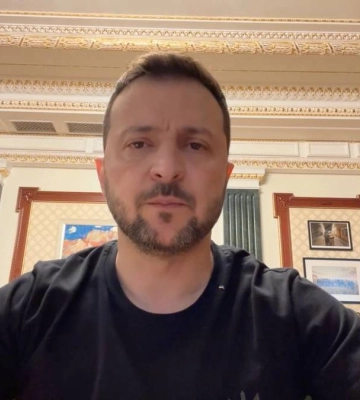 Звернення Володимира Зеленського наприкінці 939-го дня війни