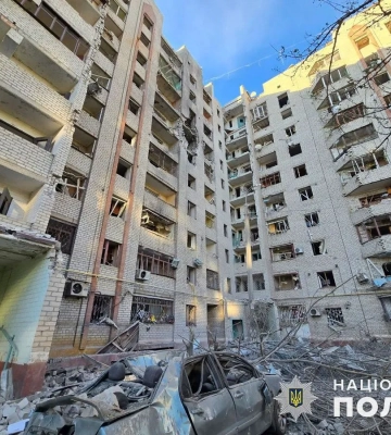 Внаслідок удару РФ по Краматорську на Донеччині загинула 1 людина, ще 15 поранені