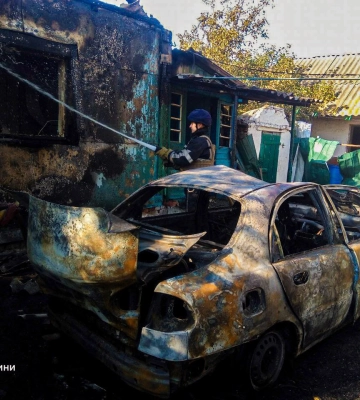 Рятувальники ліквідували наслідки ворожої дронової атаки у Сумському районі