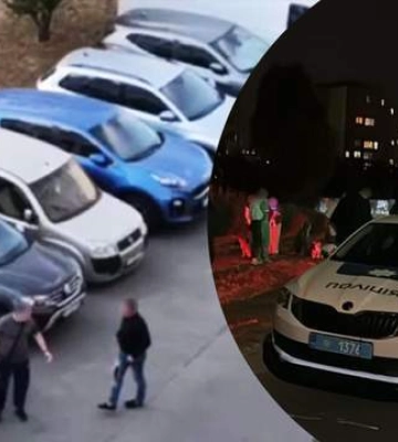 Под Киевом во дворе многоэтажки мужчина выстрелил в своего соседа