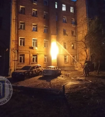 У Києві працює ППО через загрозу ворожих дронів