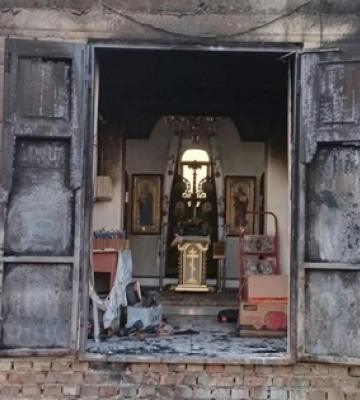 На Ковельщині підпалили храм УПЦ «МП»