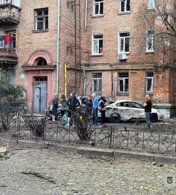 У Києві працює ППО через загрозу ворожих дронів