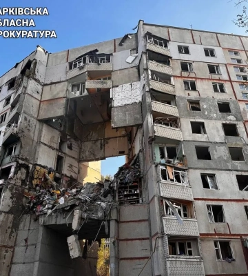 До п&#039;яти зросла кількість жертв унаслідок удару по Харкову в вівторок