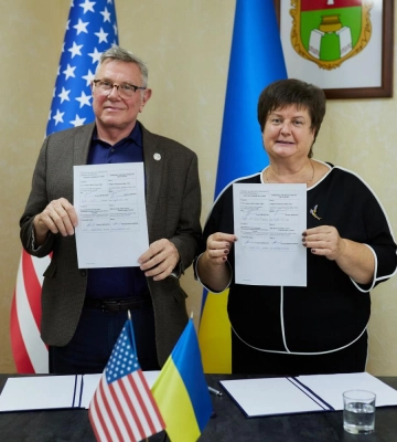 Ще у однієї громади Рівненщини з’явилося американське місто-побратим