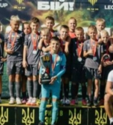 Луцька команда «Дербі Олімпія Юнайтед» – серед найкращих у золотій лізі «Leo Cup» U-11