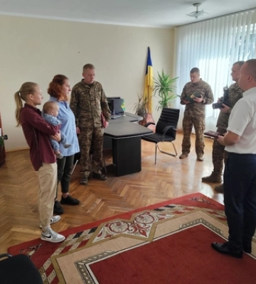На Волині посмертно нагородили воїна Олексія Самарчука 