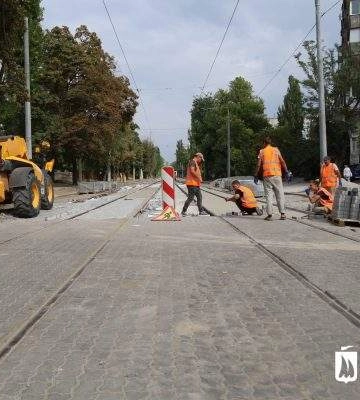 У Миколаєві триває ремонт вул. Марка Кропивницького