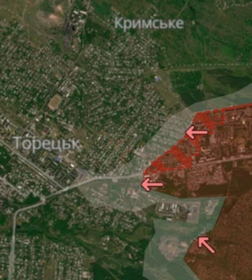 У росіян є успіхи біля Нью-Йорку та в Торецьку, - DeepState