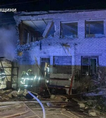 Наслідки падіння уламків &quot;шахедів&quot; на Львівщині. ФОТОрепортаж