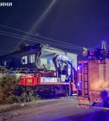 На Львовщине падение обломков БПЛА стало причиной пожара