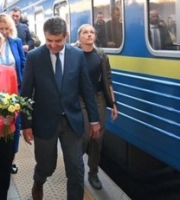 Урсула фон дер Ляен уже в Киеве