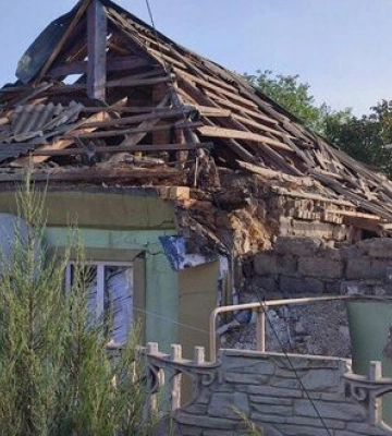 Рашисты накрыли артиллерией Томину Балку на Херсонщине: погибла женщина. ФОТОрепортаж