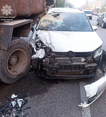 П'яний водій у Кропивницькому втік з місця ДТП