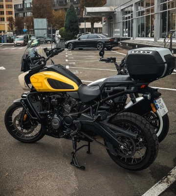 В Киеве засветился самый оригинальный мотоцикл Harley Davidson 