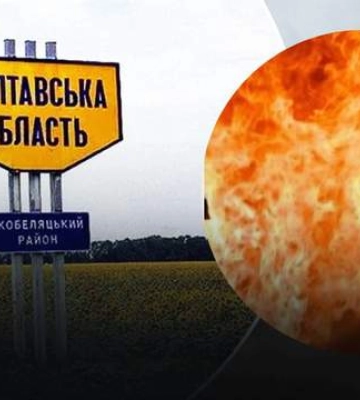 В Полтавской ОВА мужчина облил себя бензином и поджег