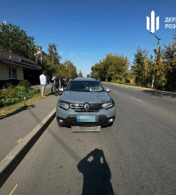 ДБР: у Ніжині один з керівників райуправління поліції збив на смерть військового