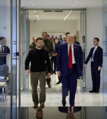 У США почалася зустріч Зеленського і Трампа: перші заяви