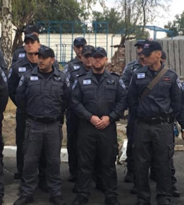 Группа израильских полицейских прибыла в Умань