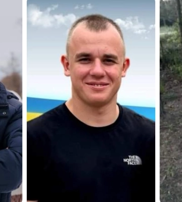На Рівненщині провели в останню земну дорогу трьох захисників