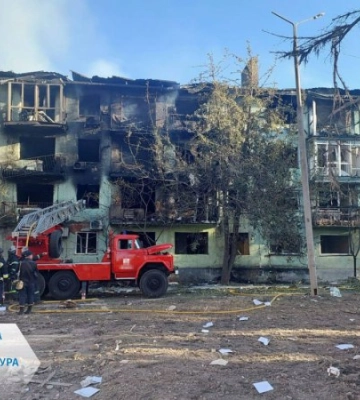 Вночі російська армія вдарила по Добропіллю на Донеччині, семеро людей поранені