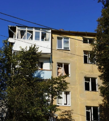 Внаслідок атаки шахедів у Сумах пошкоджено 9 багатоповерхівок