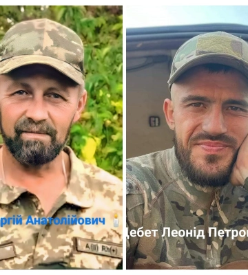 Дві втрати в одній громаді: на війні загинули Герої з Волині Сергій Климчук та Леонід Щебет