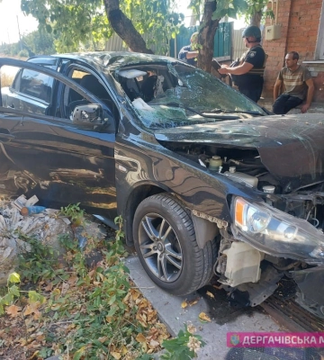 Русский дрон ударил по гражданскому автомобилю в Харьковской области