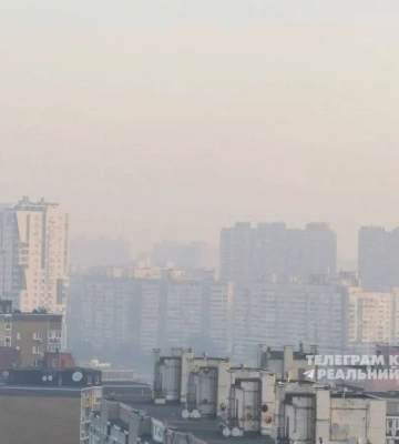 Пожежі в екосистемі. У Києві зафіксували погіршення якості повітря, людей просять обмежити перебування на вулиці
