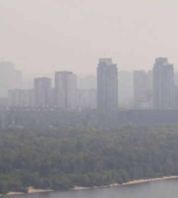 Киев сейчас на первом месте в мире по уровню загрязненности воздуха – IQair