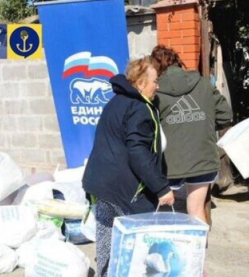 В оккупированном Мариуполе разместили первых беженцев из Суджи, - Андрющенко. ФОТОрепортаж