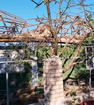 Вночі російські військові обстріляли село Благовіщенське: постраждав чоловік