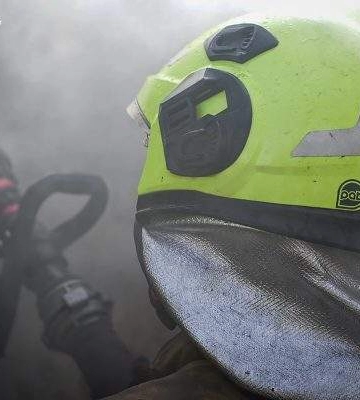 Одразу дві пожежі у Центральному районі вчора гасили вогнеборці