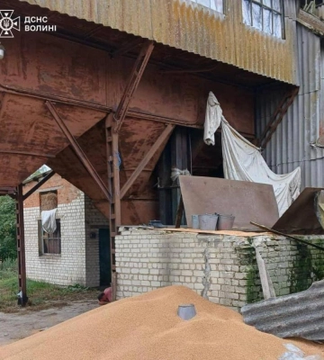 У селі на Волині горів житловий будинок
