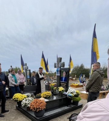 У річницю загибелі вшанували пам&#039;ять воїна Валерія Зубчика з Волині