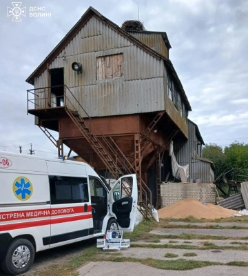 У селі на Волині горів житловий будинок
