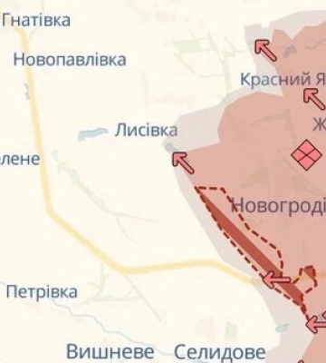 Захватчики оккупировали Мариновку и продвинулись возле Новогродовки, - DeepState (КАРТА)