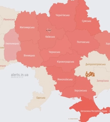 Взрывы раздались в Винницкой, Черкасской, Киевской областях