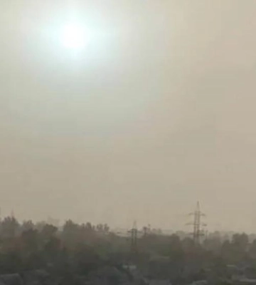 Частину України накрила пилова буря