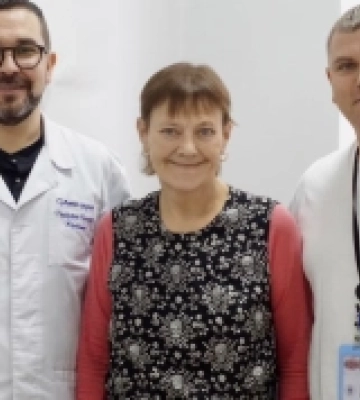 У Мукачівській лікарні жінці хірурги прооперували ногу, чим врятували її від ампутації