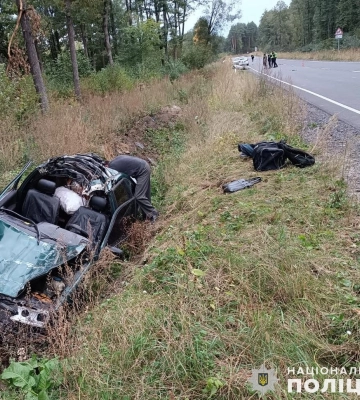 Загинув водій легковика на Львівщині, який наїхав на корову